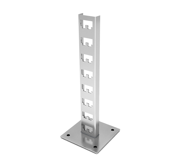 Стойка кабельная напольная NSKG600 INOX
